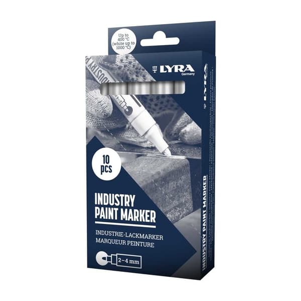 Vit färgmarkör - Lyra