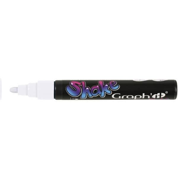 Krayon - Graph'it - Skaka - 4 mm - Opaque - Vit