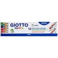 Miniatyrbild 1 av 2: HB grafitkritor - GIOTTO - Blyertspennor - Förpackning med 12 - Sexkantig kropp - Hållbar mina