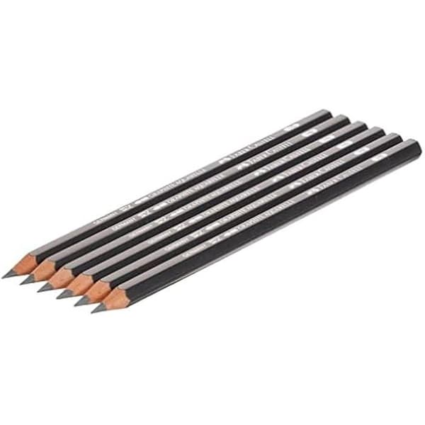 Kritor Aquarelle - FABER-CASTELL - 117800 - Grafit - Hårdhetsgrad HB - Miljövänlig