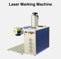Miniatyrbild 4 av 11: 30W 8000 mm/s fiberlasermärkningsmaskin med 69 roterande enhet för metall- och icke-metallgravering, hög precision