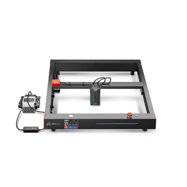 Laser Graver AlgoLaser Delta - Laser Effekt 22W Graveringshastighet 30000mm-min - Svart Röd