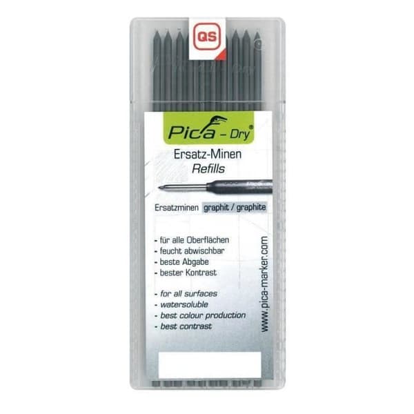 Etui med 12 Dry Graphite Leads Graduation 2B - LYRA - L4499102