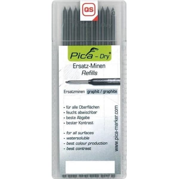 Etui med 12 Dry Graphite Leads Graduation 2B - LYRA - L4499102