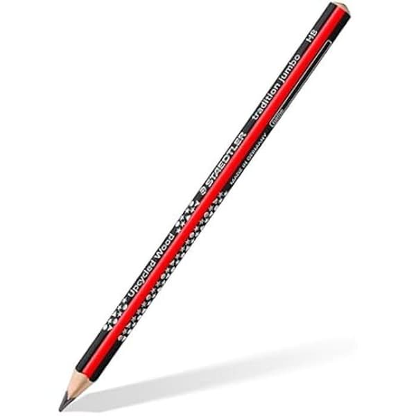 Färgpennor Jumbo - STAEDTLER - 1285-0 BK2 - Återvunnet trä - Mjuk, halkfri yta - Tillverkad i Tyskland