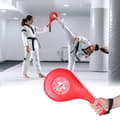 Miniatyrbilde 4 av 5: Taekwondo sparkepute - dobbel sparkepute i slitesterkt PU-lær