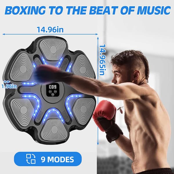 Interaktiv Boksemaskin med Bluetooth og Registrering av Slag