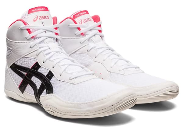 Asics Matflex 7 Hvid/Diva Pink 44 Wrestling Sko Boksesko