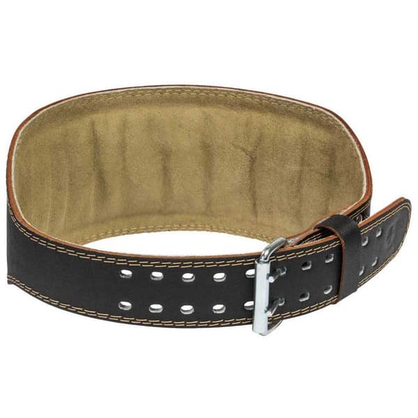Harbinger Vikt Lyft Bälte 6´´ Leather Svart XL