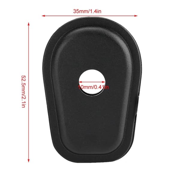 4 st Blinkersljustätning packningsdynor för KAWASAKI Z250 Z300 Z650 Z750 Z800 Z900 Z1000 Z750S