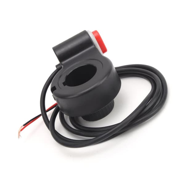 Motorcykelstyre-omkopplare Horn Power Start-knapp Universal för 22mm/0,9in styre