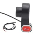 Miniatyrbild 8 av 8: Motorcykelstyre-omkopplare Horn Power Start-knapp Universal för 22mm/0,9in styre