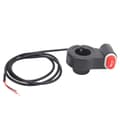 Miniatyrbild 1 av 8: Motorcykelstyre-omkopplare Horn Power Start-knapp Universal för 22mm/0,9in styre