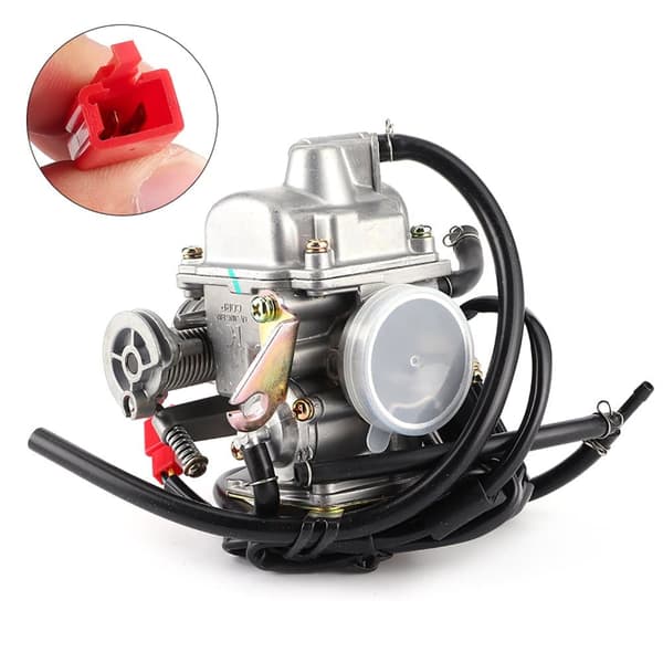 24 mm/0,9 tum förgasare Carb Tillbehör Passar för 4-takts GY6 PD24J 125CC 150CC ATV-skotrar