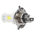 Miniatyrbild 6 av 8: H4 LED Motorcykel Strålkastare Glödlampa Helljus/halvljus vitt ljus 1080LM 6500K Motorcykel framlampa 9-12W