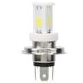 Miniatyrbild 2 av 8: H4 LED Motorcykel Strålkastare Glödlampa Helljus/halvljus vitt ljus 1080LM 6500K Motorcykel framlampa 9-12W
