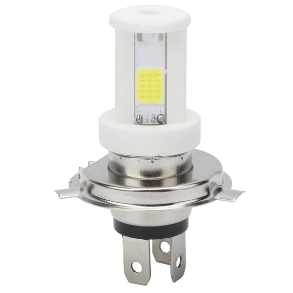 H4 LED Motorcykel Str?lkastare Gl?dlampa Helljus/halvljus vitt ljus 1080LM 6500K Motorcykel framlampa 9-12W