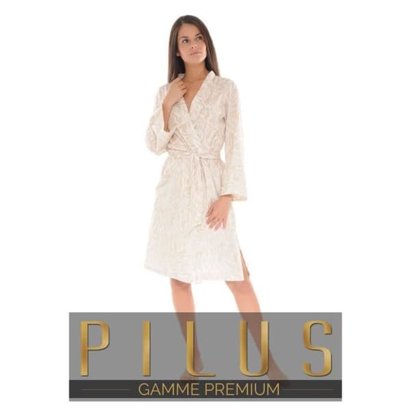 Kimono - Yleana - 1256 - 100% Bomull - Zebramönster - Längd 100 cm