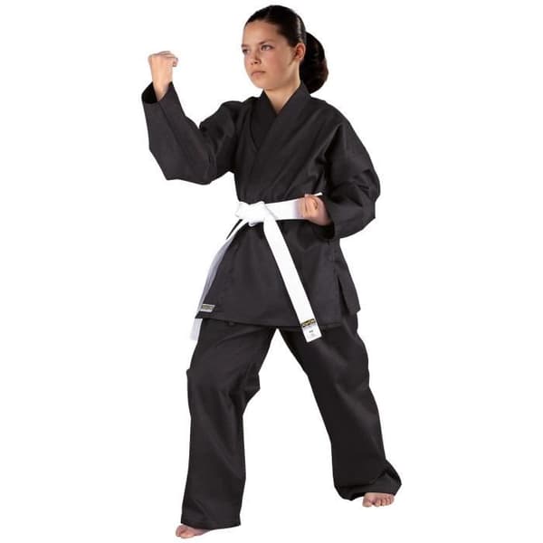 Kwon Shadow barnkarategi - svart - 190 cm
