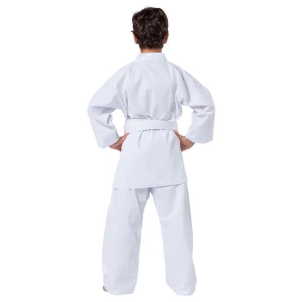 Barn Karate Kimono Kwon Clubline Basic Weiß - vit - 90 cm