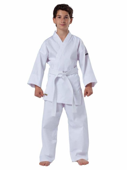 Kimono - gi Kwon - 551000130 - Kampfsportanzug Karate Basic Casual Unisex barn