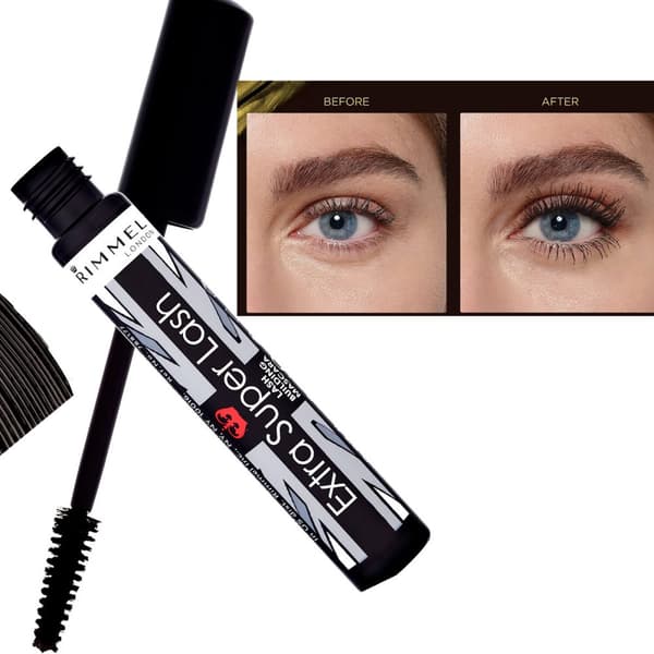 Rimmel Extra Super Lash Lash Building Mascara-Brown Black
