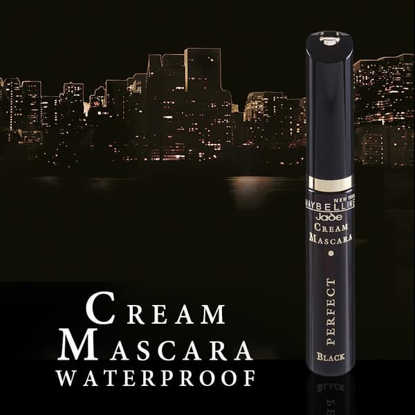 Maybelline Jade Cream Waterproof Mascara - Perfect Black
