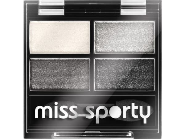 Miss Sporty Quattro Studio Quad Eyeshadows 404 Real Smoky/Smoky Black 5g