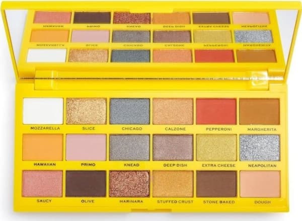 Makeup Revolution I Heart Revolution Tasty Palette Eye shadow palette (18) Pizza 1pc