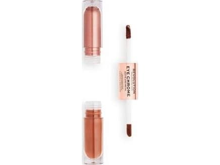 Makeup Revolution Makeup Revolution Eye Chrome Dobbeltsidig øyenskygge Mat&Chrom Worship 1 stk