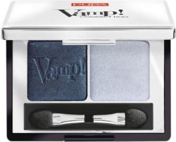 Pupa Vamp! Compact Duo Eyeshadow Doble øyenskygger 012 Magnetic Blue 2,2g