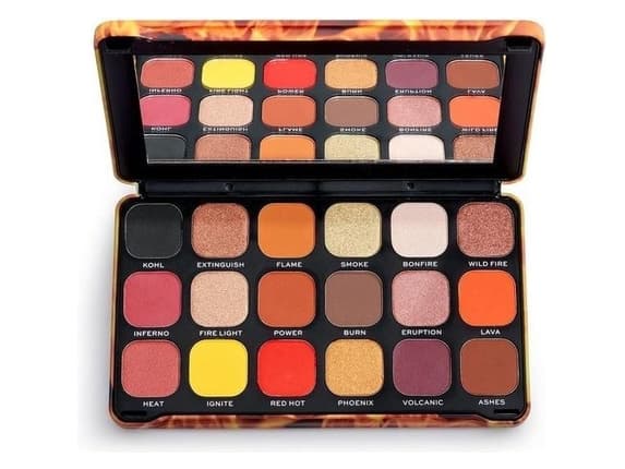 Makeup Revolution Paleta ögonskugga Forever Flawless Fire