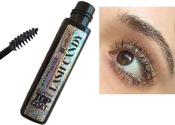 Maybelline Lash Candy Glitter Be Brilliant Top Coat Mascara