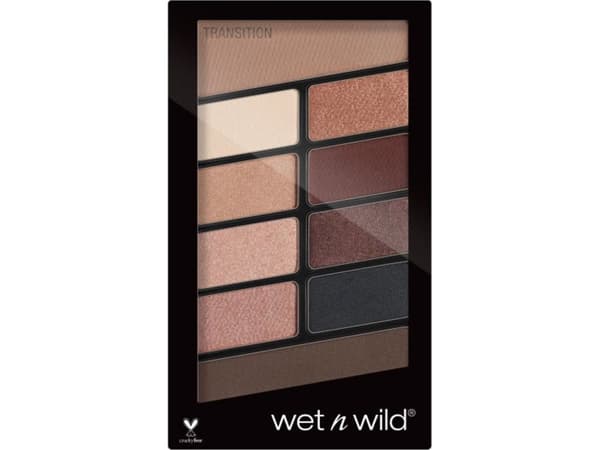 wet n wild Color Icon 10 Pan Palette, Savuinen, Tasoittava, Ihonväri, 757A, Nude Awakening, 10 väriä, Matta, Satiini
