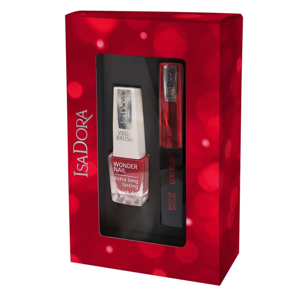 IsaDora Holiday Giftpack Build-Up Mascara & Wonder Nail