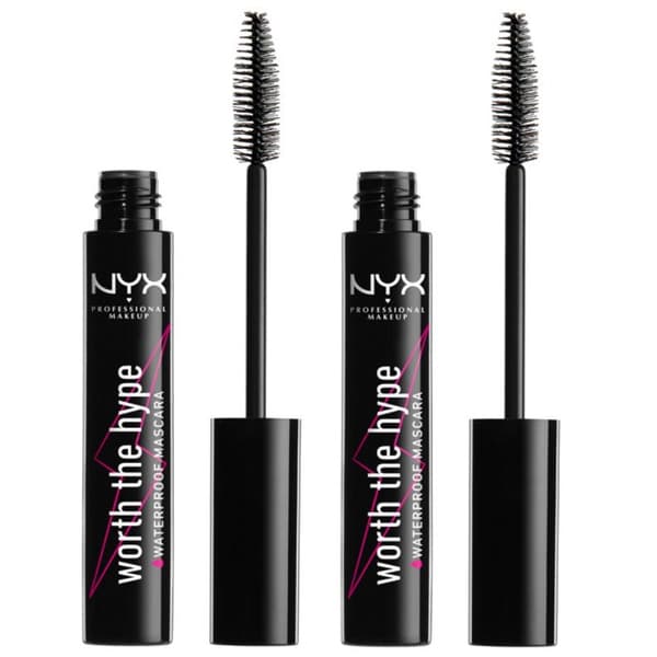 NYX Professional Makeup - Worth the Hype Mascara - 2x Black Waterproof