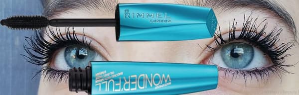 Rimmel Waterproof Wonder'full Mascara with Argan Oil-001 Black
