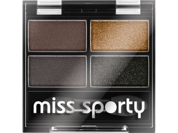 MISS SPORTS_Studio Colour Quattro Eye Shadow quadruple eyeshadows 414 100% Smokey 5g