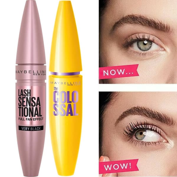 Maybelline New York Mascara Long Curling Eyelashes
