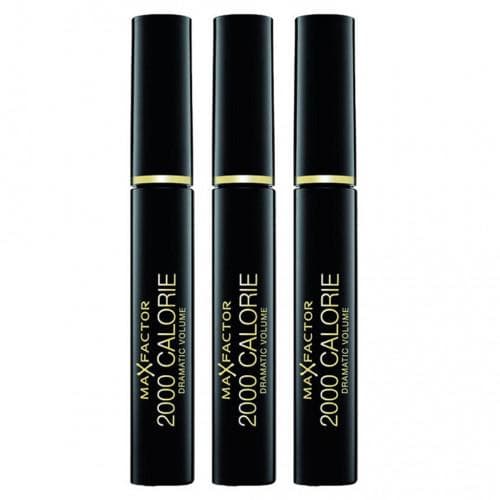 3-pack Max Factor 2000 Calorie Mascara Black 9ml