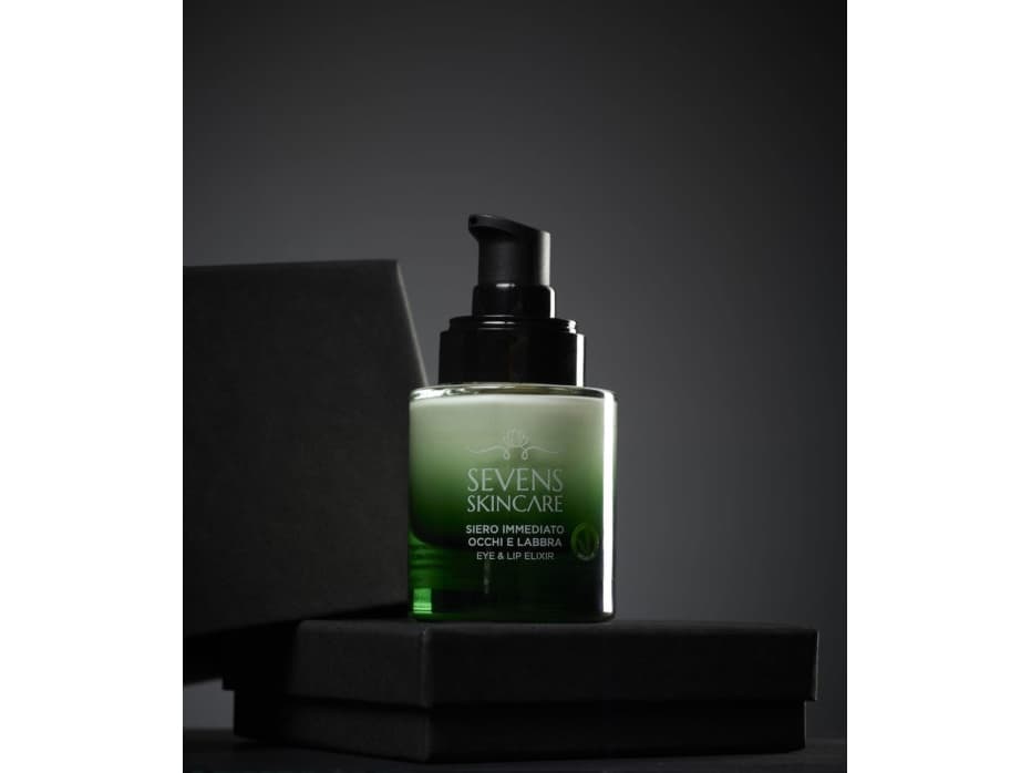 Sevens Skincare Immediate Eye & Lip Serum 30ml, 30 ml, Unisex, anti aldring, Illuminating, Oppløftende, Fuktighets krem, Plumpe, Alle hudtyper, Hyalu