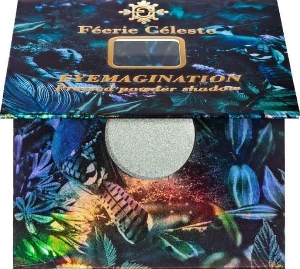 FEERIE CELESTE_Pigmentallic Eyeshadow pressed metallic eyeshadow PG168 Mint Powder 1.2g
