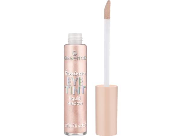 Essence luminous EYE TINT, Metallisk, Beige, Gleaming Charm, 1 färger, Skimmer, Vätska