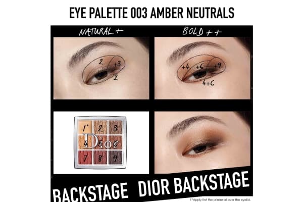 Dior DIOR Backstage Eye Palette Professional Performance 10g. 003 Amber Neutrals