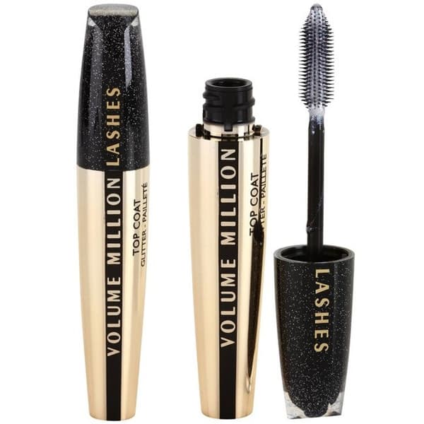 L'Oreal Volume Million Mascara Top Coat-Hologram Glitter Gel