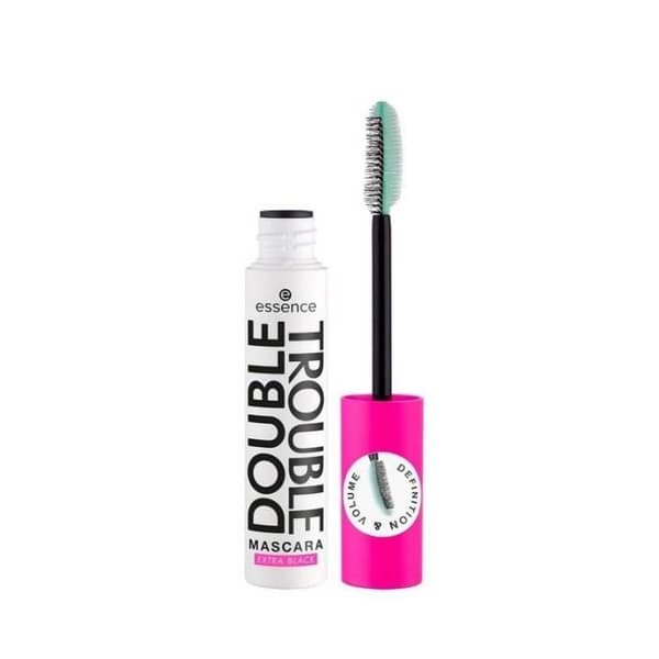 DOUBLE TROUBLE MASCARA EXTRA BLACK ESSENCE