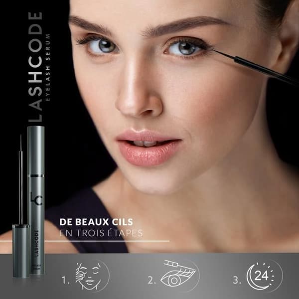 Lashcode Eyelash Serum 5ml - Tillväxtaccelerator ögonfransbalsam