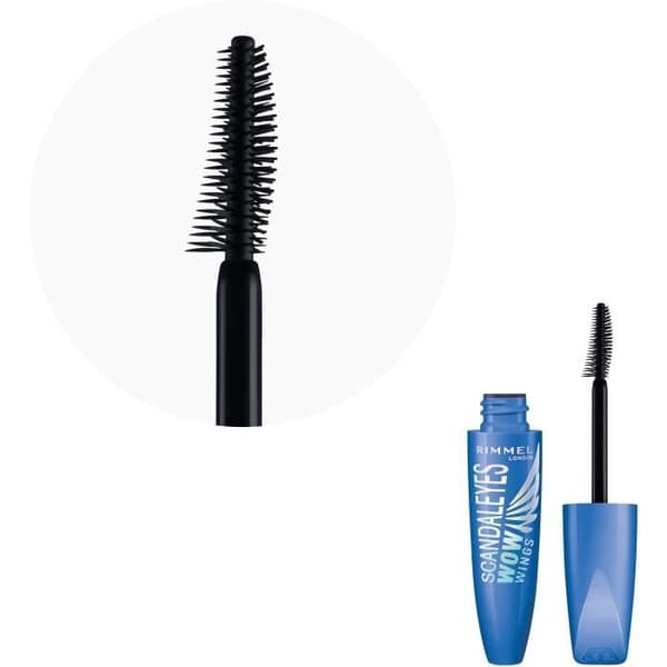 RIMMEL Mascara Scandaleyes Wow Wings - 001 Svart vattentät