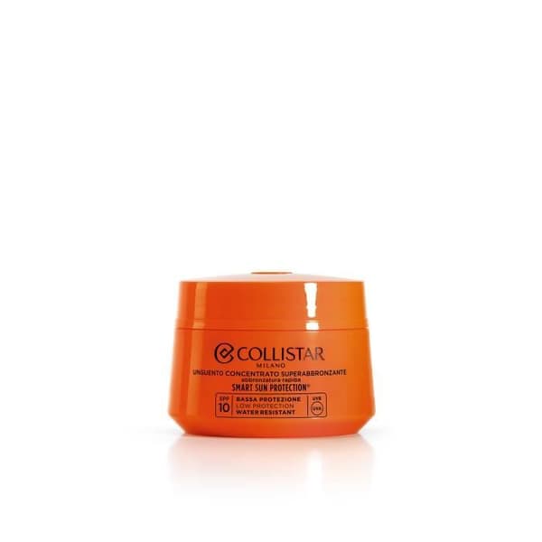 Solskyddskräm - Collistar - Supertanning Concentrate Unguent SPF 10 - Fuktighetskräm - 200 ml