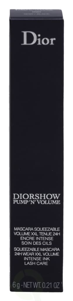 Christian Dior Dior Diorshow Pump'N'Volume Mascara 6 gr #090 Black